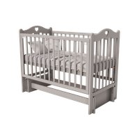 Классическая детская кроватка Incanto Sofi универсальная KR-0051/4-А (серый)