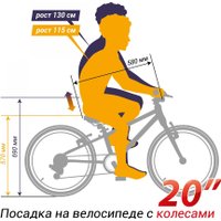 Детский велосипед Shulz Chloe 20 Race 2026 (вудсток)