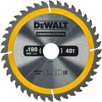Пильный диск DeWalt DT1945