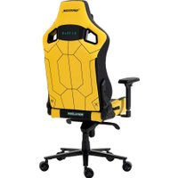 Игровое (геймерское) кресло Evolution Nomad PRO Cyberpunk Core (черный/желтый)