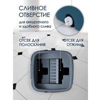 Швабра с отжимом WMC Tools 13blue(51795)