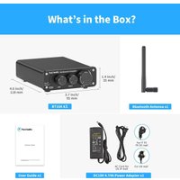 Усилитель мощности Fosi Audio BT10A (черный)
