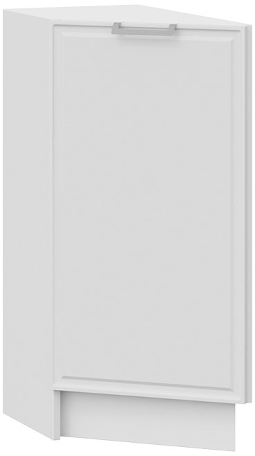 

Шкаф напольный Трия Белладжио 1Н3Т (белый/фон белый)