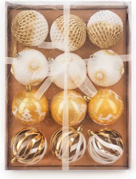 

Елочная игрушка Ausini B8019GD