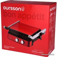 Электрогриль Oursson EG2030S/RD