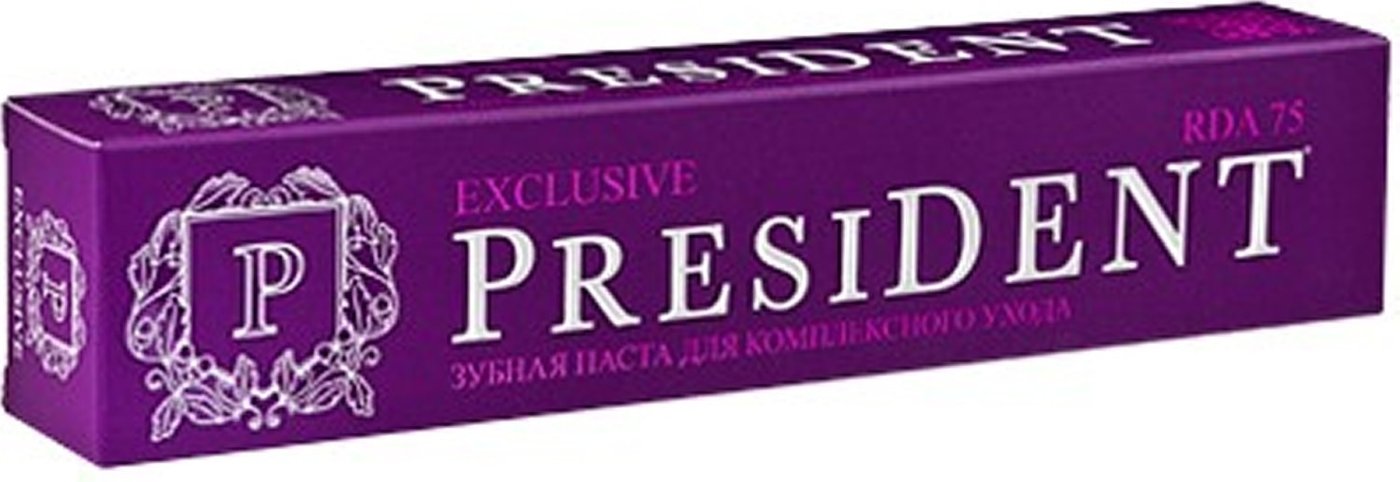 

Зубная паста PresiDent Exclusive 75 мл