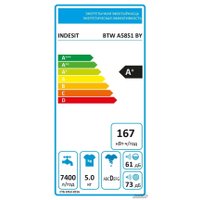 Стиральная машина с вертикальной загрузкой Indesit BTW A5851 (BY)