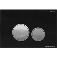 Панель смыва Burke Тип 06 106.BH.1 (черный/хром глянцевый)