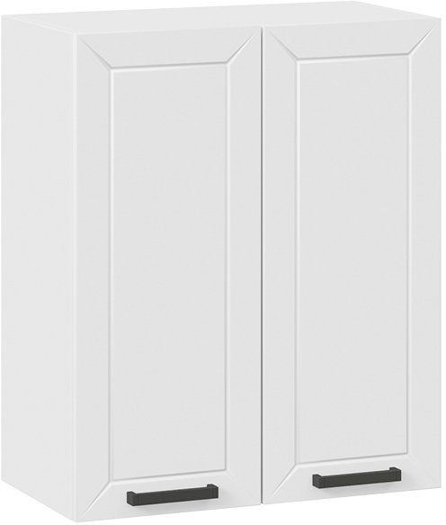 

Шкаф навесной Трия Лорас 1В6 (белый/холст белый)