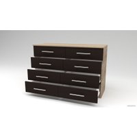 Комод Миркомодоф К — 3.11 (дуб сонома/венге луизиана)