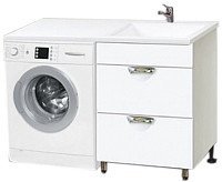 Vako Тумба под умывальник Ника Cosmos 120 R 17526 (2 ящика)