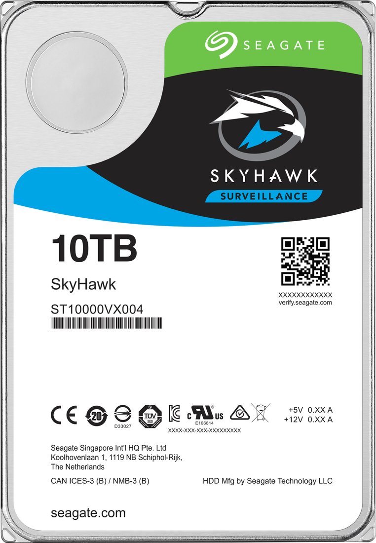 

Жесткий диск Seagate SkyHawk AI 10TB ST10000VE000