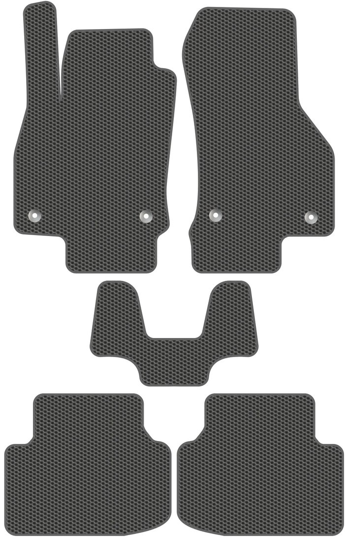 

Комплект ковриков для авто Alicosta Skoda Octavia III (универсал, лифтбек / A7) 2012 - 2017 (серый)