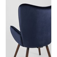 Стул Stool Group Гранд KAS (вельвет синий)