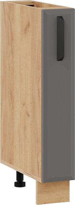 

Шкаф напольный Трия Тиана 1Н15К (дуб крафт золотой/асфальт супермат)