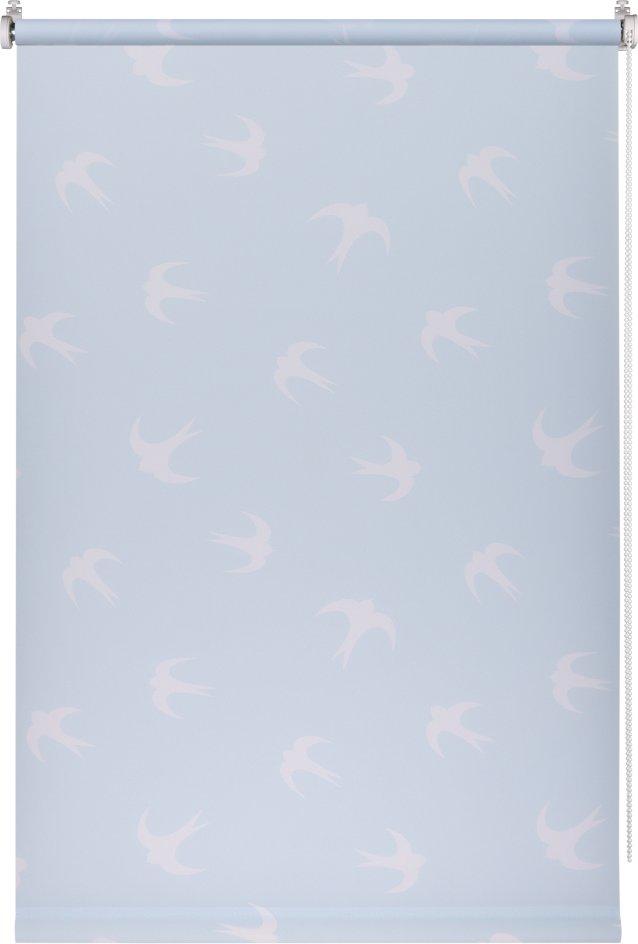 

Мини рулонные шторы Franc Gardiner Print Небесные ласточки 70x160 9403217805 (голубой)