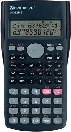 

Инженерный калькулятор BRAUBERG SC-82MS 271721