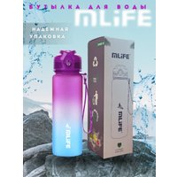 Бутылка для воды MLIFE 00008936 500 мл (фиолетово-синий)