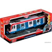 Поезд Технопарк Электровагон метрополитена SUBWAYMSC-30PLMETRO-WHBU