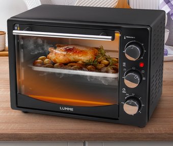 Мини-печь Lumme LU-EO1714A (черный жемчуг)