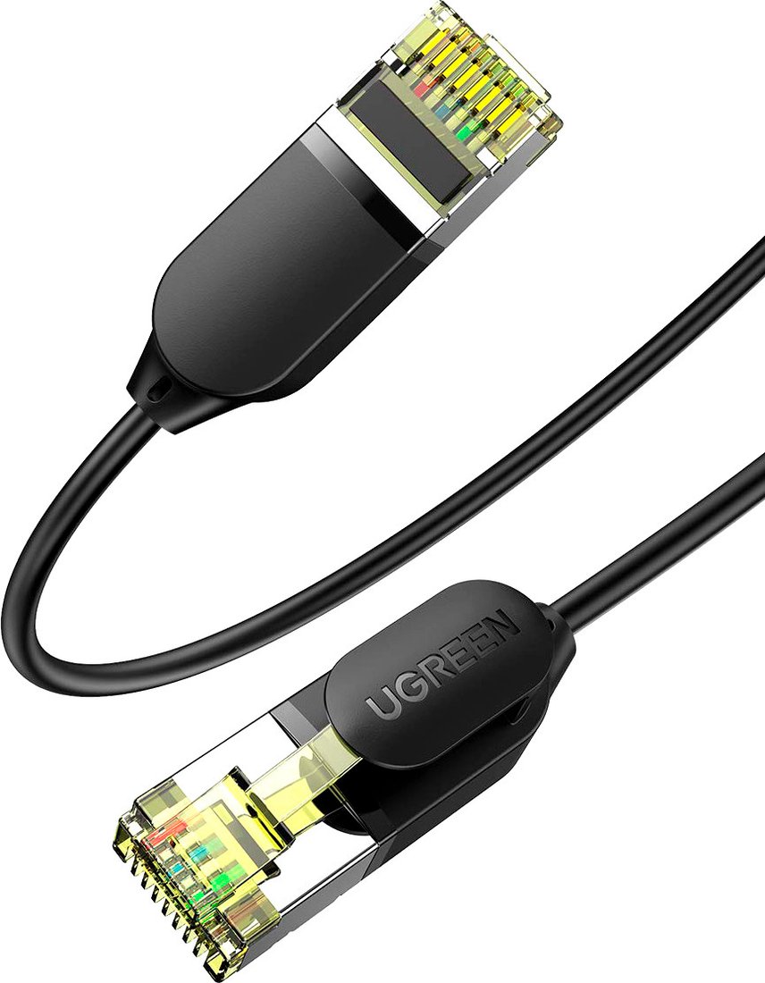 

Кабель Ugreen NW149 80418 RJ-45 - RJ-45 (3 м, черный)