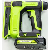 Степлер Greenworks G24CS1K4 3400107UB (с 1-им АКБ 4 Ач)
