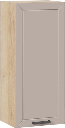 

Шкаф навесной Трия Лорас 1ВВ4 с одной дверью (дуб крафт золотой/холст латте)