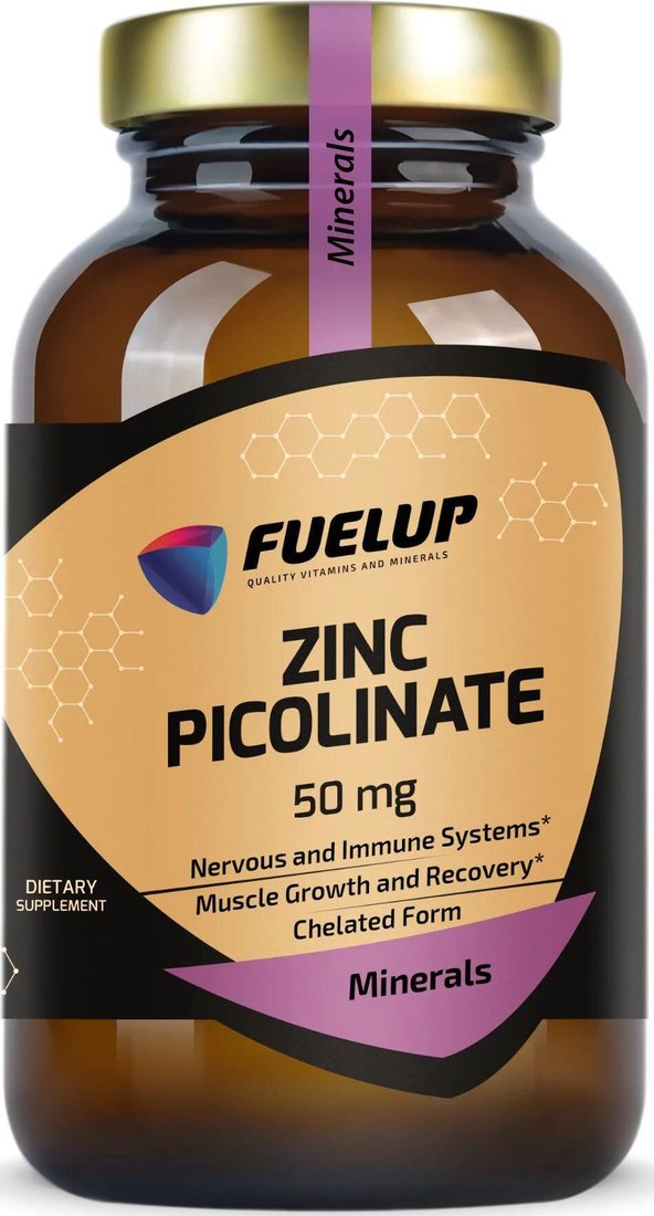 БАД FuelUp Zinc Picolinate 50 мг (120 капсул)