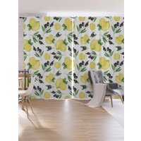 Комплект штор JoyArty Урожай лимонов p_64202 (145x265)