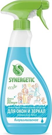 

Средство для стекла и зеркал Synergetic Океанский бриз 500 мл
