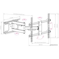 Кронштейн для телевизора Arm Media PARAMOUNT-60