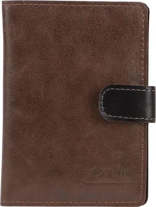 

Кошелек Poshete 604-141NPK-BWB (коричневый/черный)