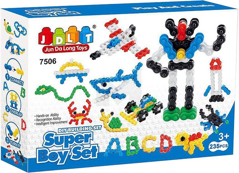 

Конструктор JDLT 7506 Super Boy Set