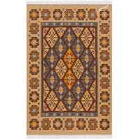 Ковер для жилой комнаты Shahintex Etno Icarpet 120x180 002 455511 (янтарь)