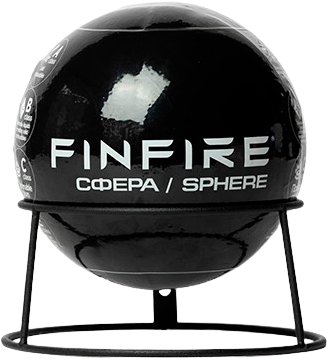 Стационарный огнетушитель Finfire Сфера (черный)