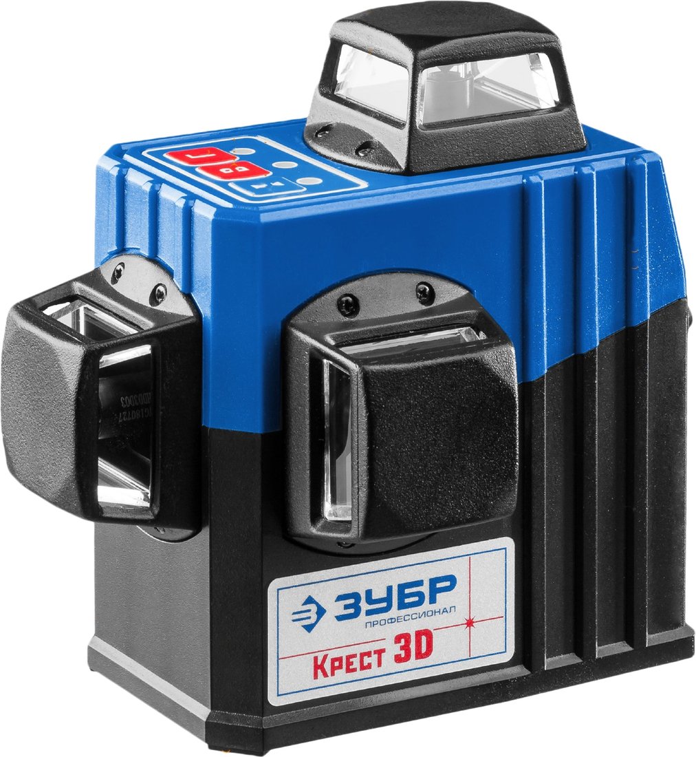 

Лазерный нивелир Зубр Крест-3D 34908