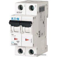 Выключатель автоматический Eaton PL6 2P 20А С 6кА 2M 286568