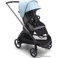 Коляска прогулочная «книга» Bugaboo Dragonfly (graphite/grey melange/skyline blue)