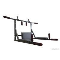 Турник с брусьями МК Уралспорт 3 в 1 30250 (черный)