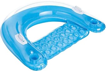 Надувной матрас Intex Sit'n Float 58859 (голубой)