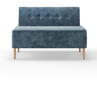 Диван MONOFIX Четт 2-хместный (микровелюр/пыльно-голубой №26)