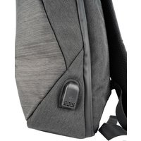 Городской рюкзак HAFF Workaday HF1113 (черный/коричневый)