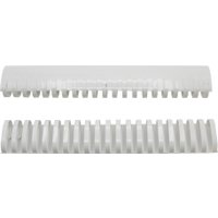 Пластиковая пружина для переплета Silwerhof d=45 мм 341-410 лист A4 белый (50 шт)