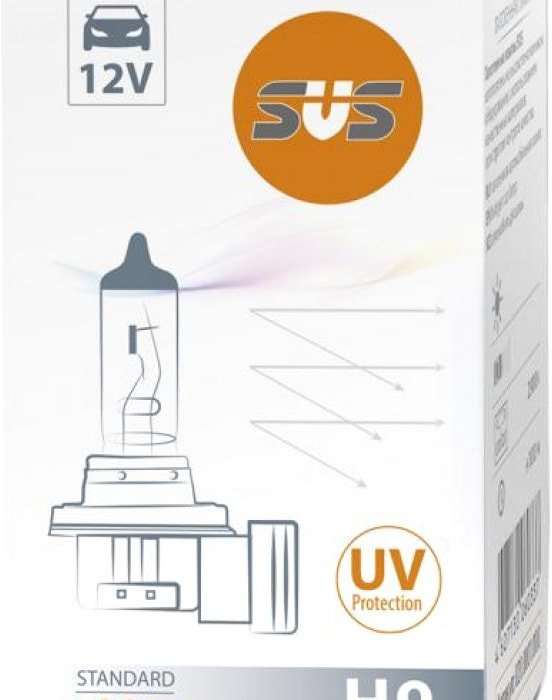 

Галогенная лампа SVS HB3 12V 60W P20d Standard +30% 1шт