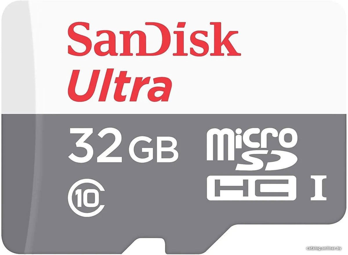 Карта памяти SanDisk Ultra microSDHC SDSQUNR-032G-GN3MN 32GB