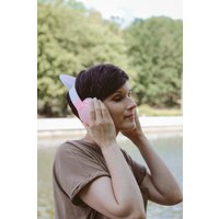 Наушники Miru Cat EP-W10 (розовый) + Defender Enjoy S600