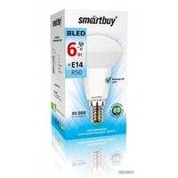 Светодиодная лампочка SmartBuy R50 E14 6 Вт 4000 К [SBL-R50-06-40K-E14-A]