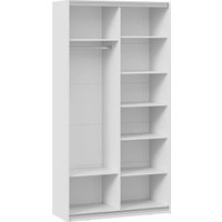 Шкаф-купе Трия Оскар Т2 1200 271151 (ручка серебро/белый снег)