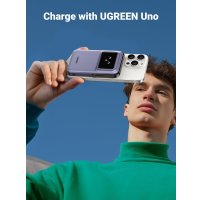 Внешний аккумулятор Ugreen PB571 5000mAh (серый) + брендированный брелок Ugreen