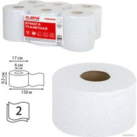 Туалетная бумага Laima Premium 112516 (12 шт, белый)